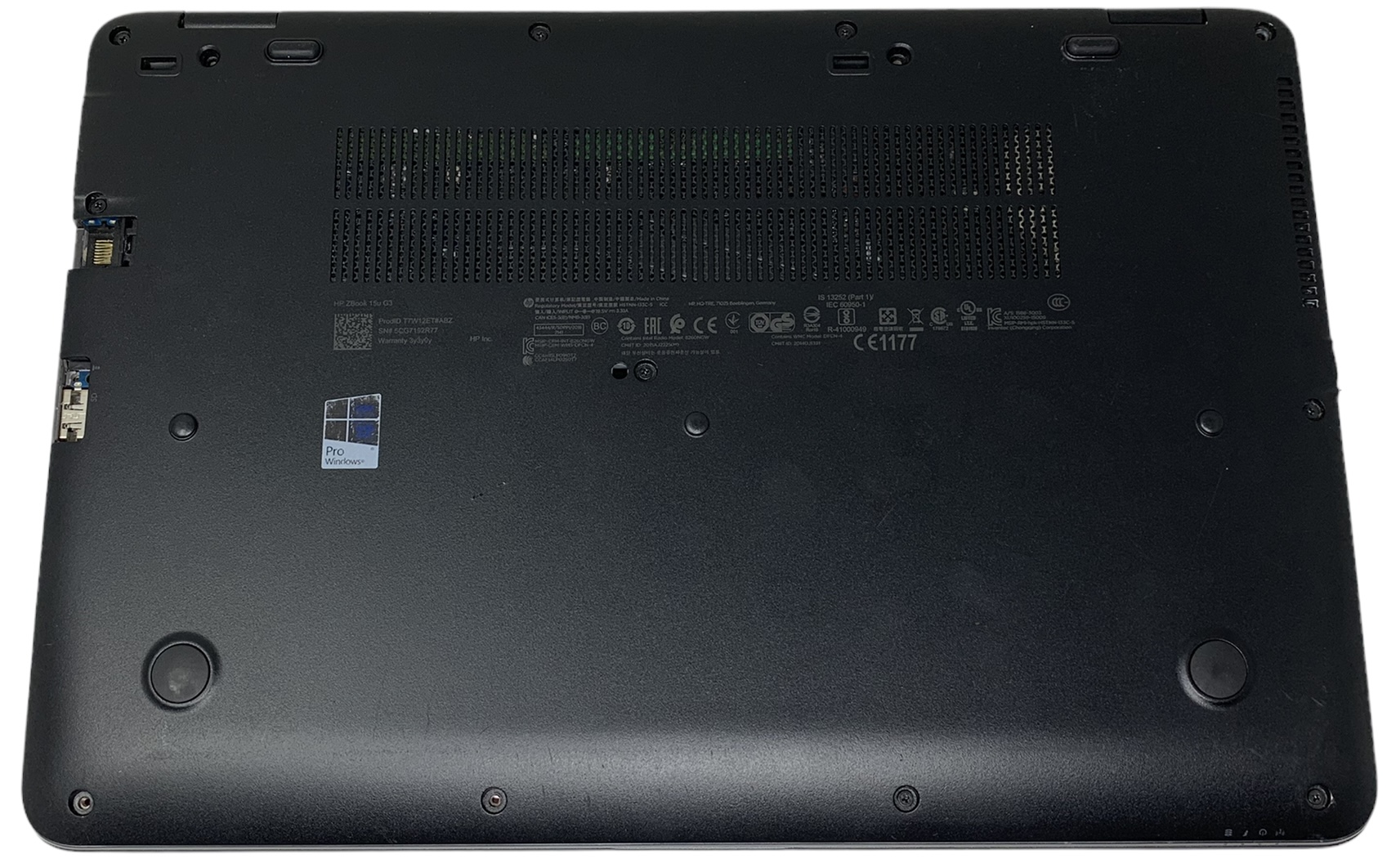 HP ZBook 15u G3 i7 16-512 SSD Gar. 12 Mesi Fattura RSD6087