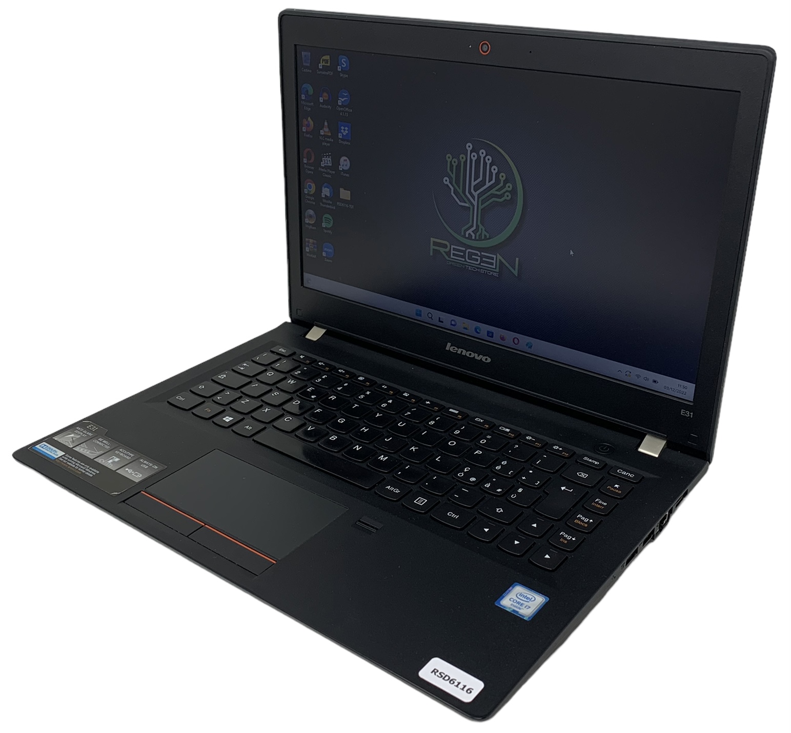 Lenovo ThinkPad E31-80 i7 8-256 SSD Gar. 12M Fattura RSD6116
