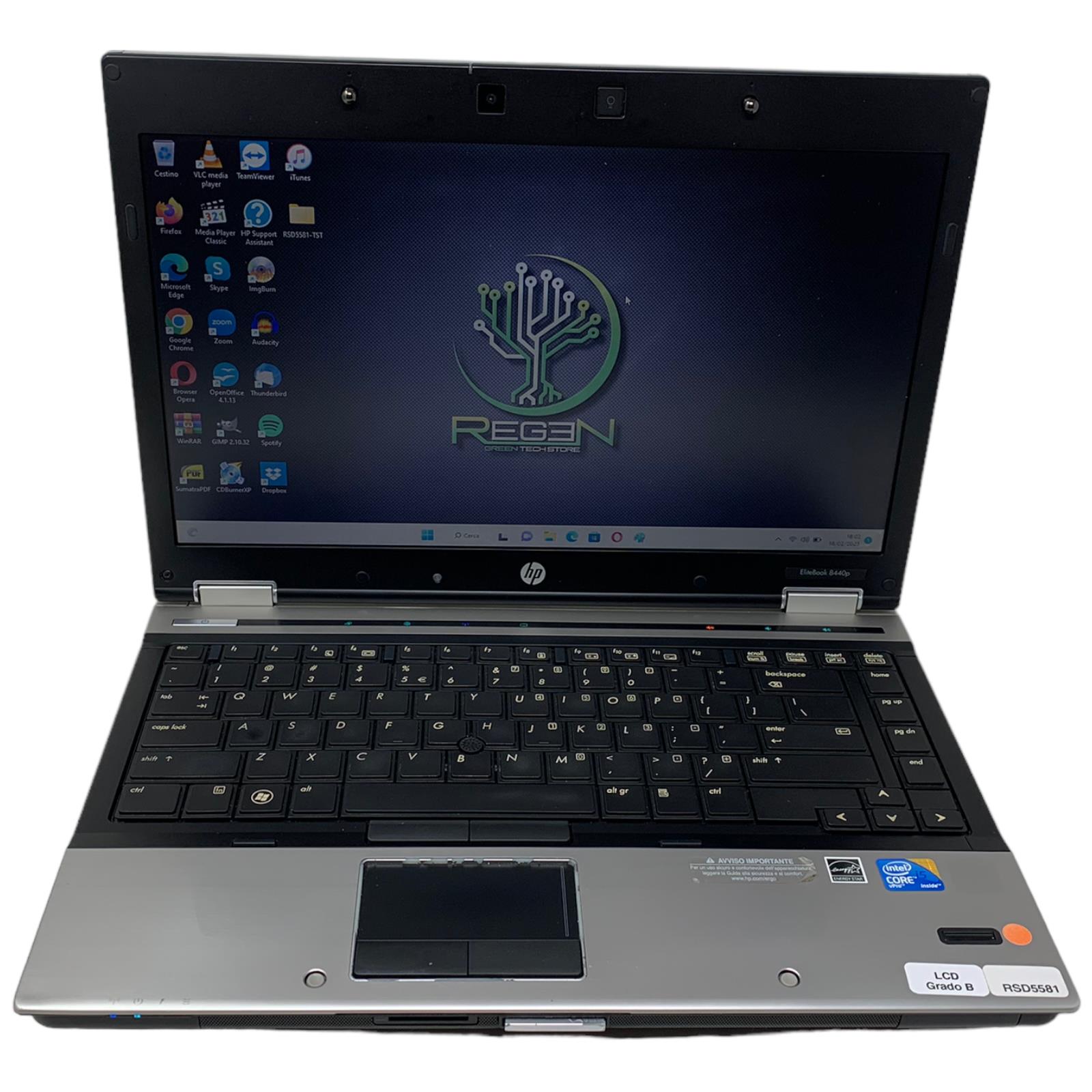 RSD5581 HP EliteBook 8440P i5 4-320 HD Gar. 12 Mesi