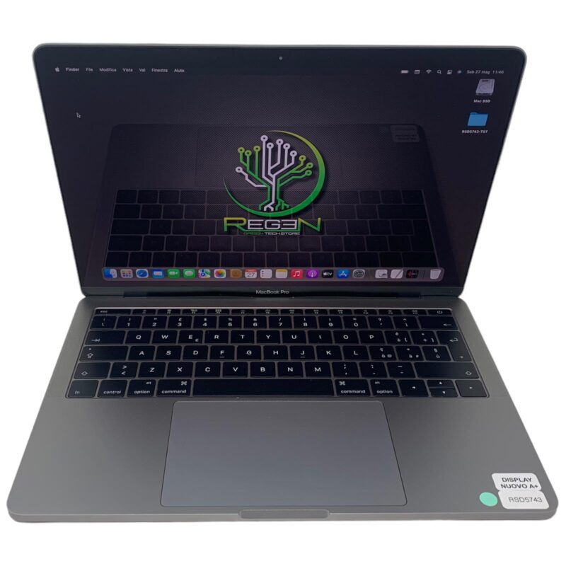 RSD5743 Apple MacBook Pro 13 Retina 2016 i5 8-256 Gar. 12M