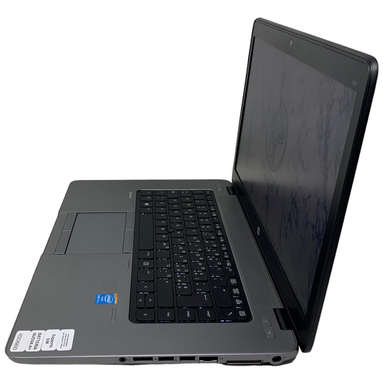 RSD6893 HP EliteBook 850 G1 15" i7 8-512 SSD Gar. 12m Fattura