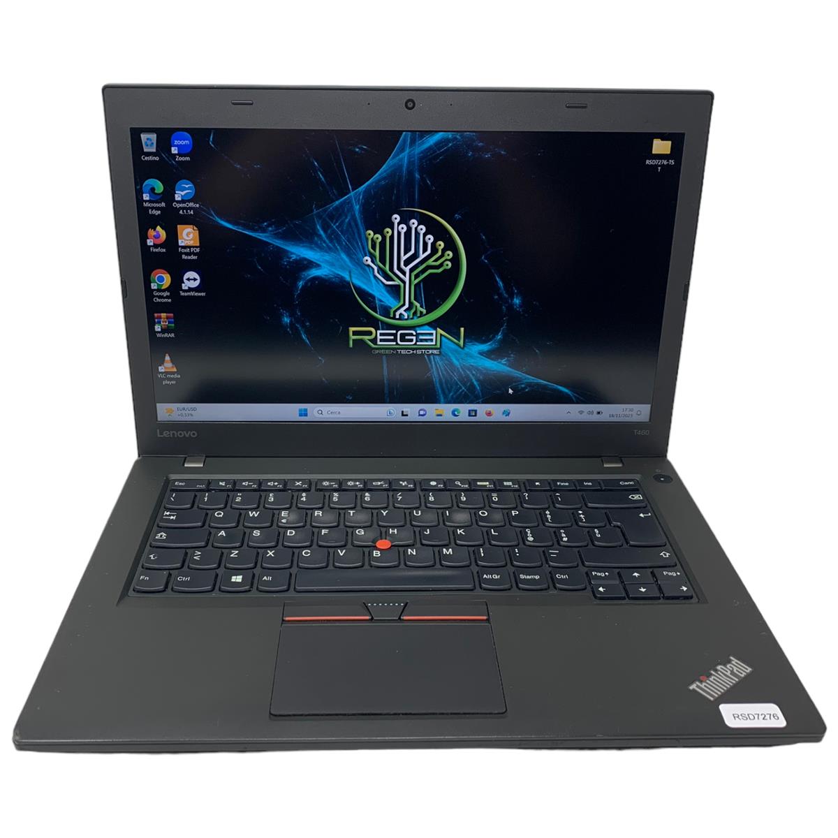 RSD7276 Lenovo ThinkPad T460 14" i5 8-250 SSD Garanzia 12M