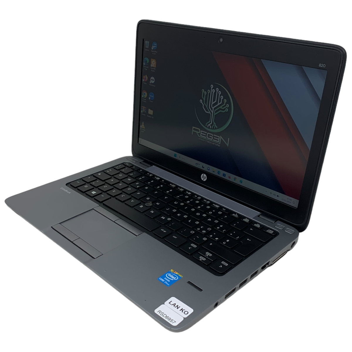RSD6957 HP EliteBook 820 G1 12.5" i7 8-240 SSD Garanzia 12M