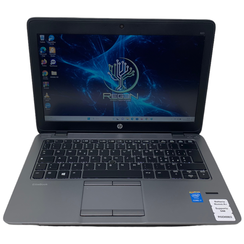RSD6983 HP EliteBook 820 G2 12.5" i7 8-240 SSD Garanzia 12M