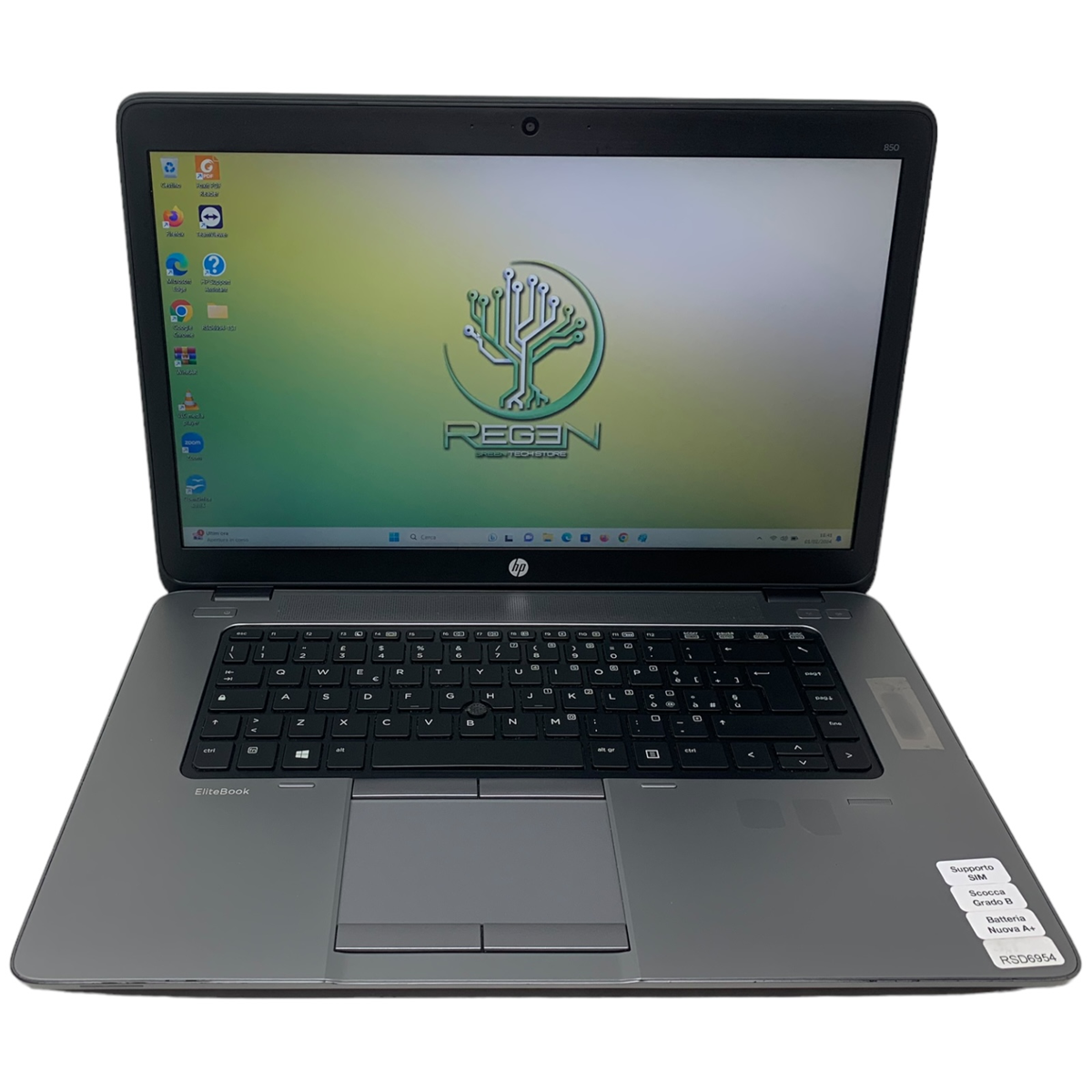 RSD6954 HP EliteBook 850 G1 15.6" i7 8-256 SSD Garanzia 12M