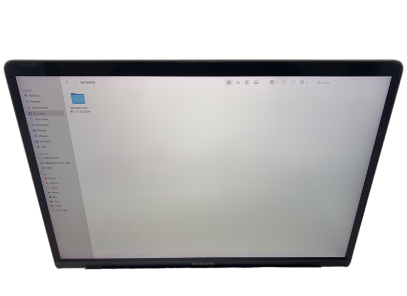 RSD7607 Apple MacBook Pro 15 Retina Touch Bar 2019 i7 16-512