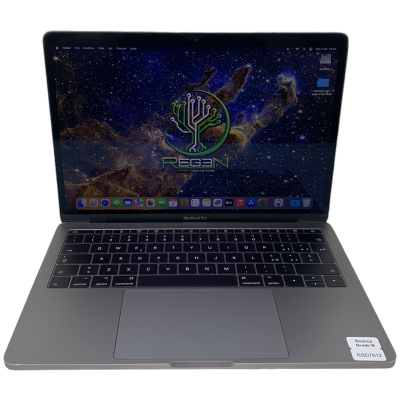 RSD7612 Apple MacBook Pro 13 Retina 2017 i5 8-128 Gar 12M
